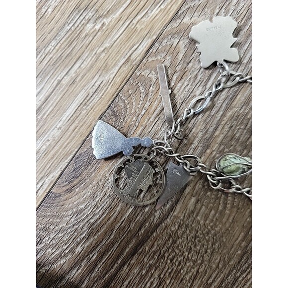 Vintage Sterling Silver 925 Loaded 11 Charms Bracelet 22g Unique Collection - Picture 7 of 14
